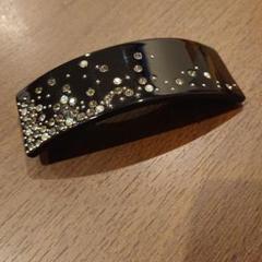 Bibi ラインストーンバレッタ 黒