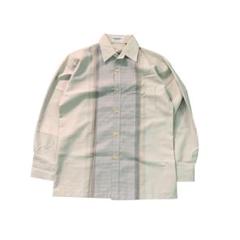 7BS1 【Japanese vintage】長袖シャツ　グランパコア　古着