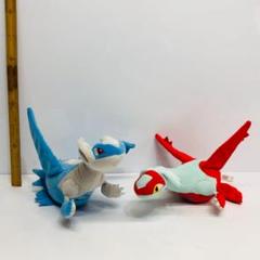 ポケモンセンター ラティオス・ラティアス ぬいぐるみ 2点セット m730