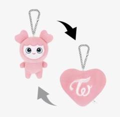 TWICE MISAMO モモ　バッグチャーム MISAMOミサモ ベイビーラブリー バッグチャーム モモ くっつき