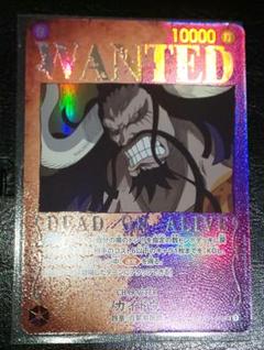 手配書ルフィ　カイドウ SR SP(スペシャルカード) セット販売 SR】カイドウ《ST04-003》 | プレミアムブースター,PRB-01 ONE
