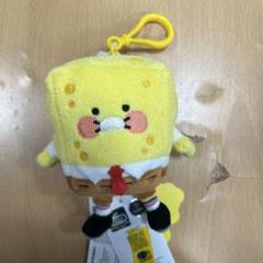 【KAKAO FRIENDS】スポンジボブ コラボ ぬいぐるみキーホルダー