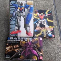 MGフルバーニアン　ゲルググマリーネシーマカスタムモデル　セット 3点