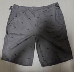 00s adidas 靴 スニーカー柄 グレーショートパンツ