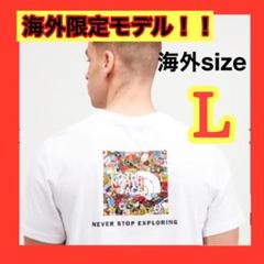 【海外限定】ノースフェイス ボックスロゴ tシャツ xl