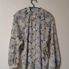 【美品】花柄　トップス　Mサイズ