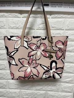 極美品》Kate Spade ケイトスペード トートバッグ スペードフラワー柄 ...