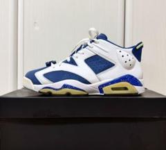 US9.5 Air jordan 6 low Ghost green