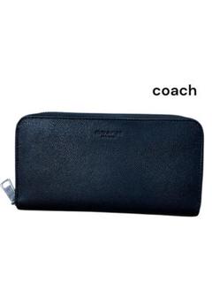 ⭐️新品未使用品✨COACH レザー長財布 新品未使用 コーチ coach 長財布 レザー
