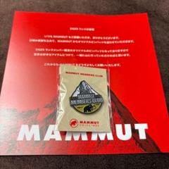 【EIGER限定】Mammut 2025 MEMBERS CLUB ピンバッチ