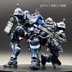 HG 軍警ザク 塗装済み完成品　2機セット HG 軍警ザク 塗装済み完成品 2機セット - メルカリ