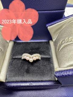 【保証書付き】【百貨店購入品】 ショーメジョゼフィーヌ パールリング 52号 保証書付き】【百貨店購入品】 ショーメジョゼフィーヌ パール