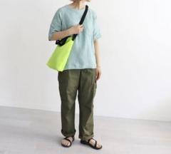 【最終値下げ】maillot リネンポケットTシャツ（ソーダカラー）