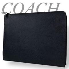 COACH コーチセカンドバッグ クラッチバッグ ポーチ タブレットケース 黒