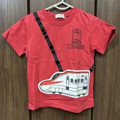 しまむら 新幹線 こまち ポシェット風 Tシャツ 110cm