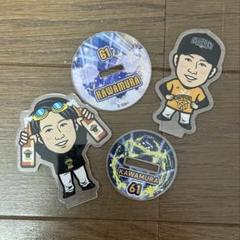 若鷹ガチャ　川村友斗　福岡ソフトバンクホークス　2点セット