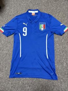 イタリア代表2014ユニフォーム #9 バロテッリ Sサイズ - メルカリ