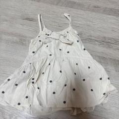 petitmain ドッド柄 ワンピース ベビー 80