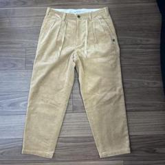 DESCENDANT ディセンダント コーデュロイパンツ 2ベージュ DESCENDANT (ディセンダント) / DET DOUBLE KNEE TROUSERS