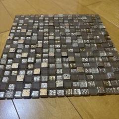 透明ガラスモザイクタイル 324ピース
