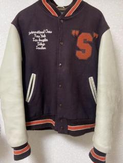 【激レア】1000着限定 old stussy jacket スタジャン 激レア】1000着限定 old stussy jacket スタジャン - メルカリ