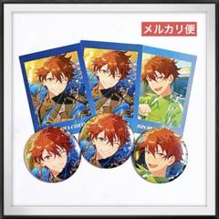 新品⭐︎ プロセカ あんスタ コラボ ぱしゃっつ ホログラム 缶バッジ 千秋 ①のサムネイル
