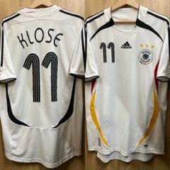 ドイツ代表 2008 adidas ホーム半袖 ユニフォーム #11 KLOSE