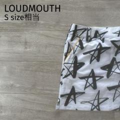 LOUDMOUTH ラウドマウス　ゴルフ　スカート　星柄