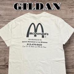 ギルダン　マクドナルド ビッグロゴ　Tシャツ　フットボール