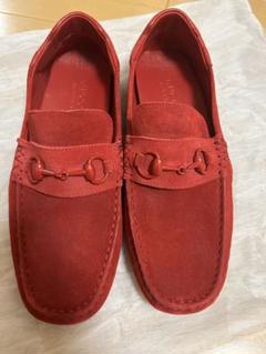 (値下げしました)新品未使用GUCCI レッド スエード ローファー 2025年最新】GUCCI カラー：レッド系 ローファーの人気アイテム