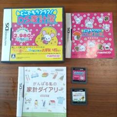 2点セット どこでもラクラク! DS家計簿・がんばる私の家計ダイアリー