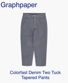 Graphpaper ] Colorfast Denim Two tuck Pants – MaW SAPPORO