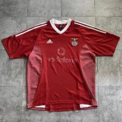 タグ付き未使用　ベンフィカ adidas サッカーシャツ 赤 タグ付き未使用 ベンフィカ adidas サッカーシャツ 赤 - メルカリ