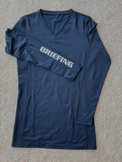 BRIEFING ネイビー Vネック長袖シャツ BRIEFING ネイビー Vネック長袖シャツ - メルカリ
