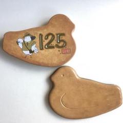 鳩サブレ 豊島屋 ハトの日 125周年 缶 3個セット 鳩三郎 125