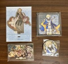 夢職人と忘れじの黒い妖精　エミリオ　アクスタ　アクリルブロック　缶バッジ　4点