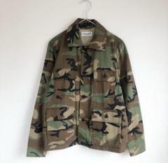 Supreme 迷彩 ミリタリージャケット　M65 Supreme Slayer Eagle M-65 Jacket M 白 カモ 迷彩柄ホワイト