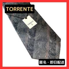 TORRENTE グレー　メンズ　ネクタイ
