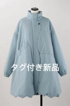 nagonstans 中綿　Airshutフレアコート　M custard nagonstans 中綿AirshutフレアコートM custard