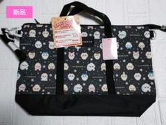 ちいかわ　2wayトートバッグ　レッスンバッグ　新品　ブラック　女の子　男の子
