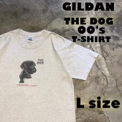 00's THE DOG/ドッグ GILDANボディ プリント Tシャツ