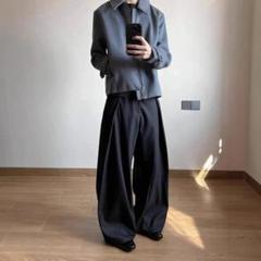 commonditvisor ワイドスラックス　茎わかめ　深水光太 commonditvisor ワイドスラックス 茎わかめ 深水光太（web限定