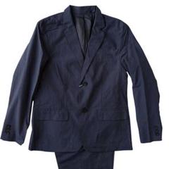 COMME CA ISM コムサイズム スーツ セットアップ 160A ネイビー