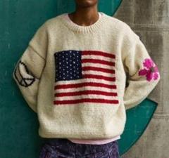 macmahon knitting mills アメリカ 星条旗 国旗