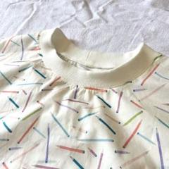 ハンドメイド◯英国　輸入リバティ　タナローン フレアTシャツブラウス