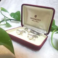 極美品 ミキモト　タイピンカフス　本真珠　あこや　皇室御用達　結婚式定番 極美品 ミキモト タイピンカフス 本真珠 あこや 皇室御用達 結婚