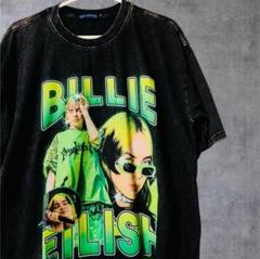 新品✨ビリーアイリッシュ Tシャツ カットソー メンズ 半袖 歌手 個性的