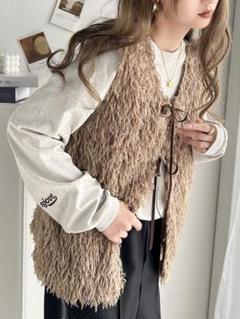 リボンパッファーベスト MAISON SPECIAL（メゾンスペシャル）の「Ribbon Puffer Vest