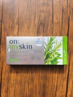 on my skin オンマイスキン ハーブピーリング4mlx8包　３箱 Amazon | 【公式】on:myskin face用│自宅でハーブピーリング