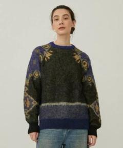極美品✨ トーガ22AW フロントスリット リブニット トップス38異素材